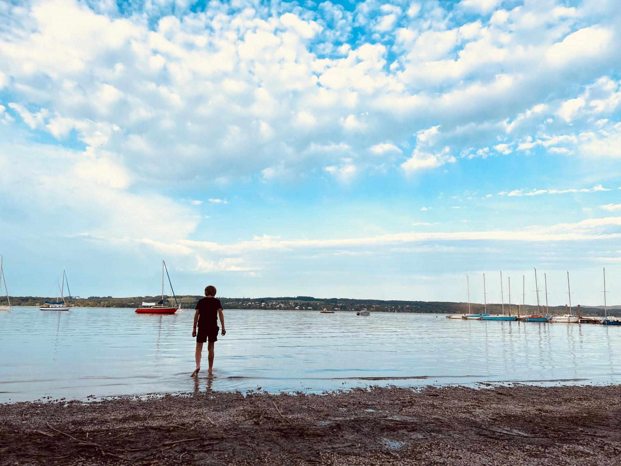 숀도르프 암 아메르제 Schlafen Im Atelier - Einzigartiges Gaestezimmer Am Ammersee 아파트 외부 사진