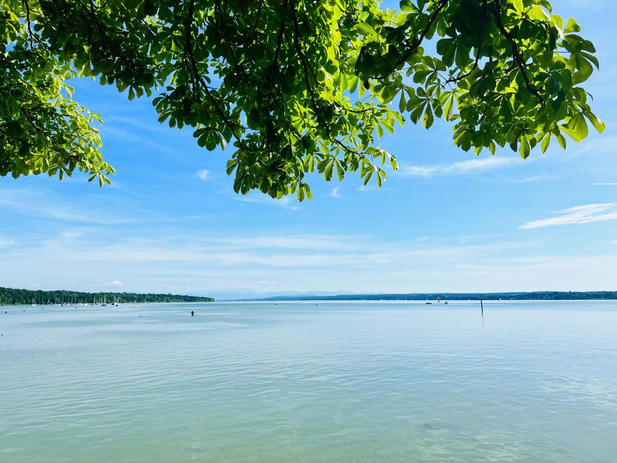 숀도르프 암 아메르제 Schlafen Im Atelier - Einzigartiges Gaestezimmer Am Ammersee 아파트 외부 사진